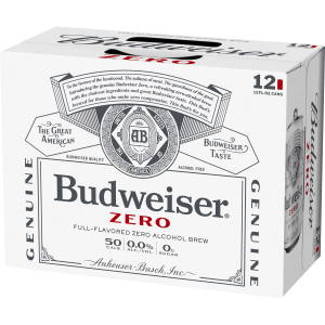 Bud Zero 12oz Can-24-PK-(2x12)