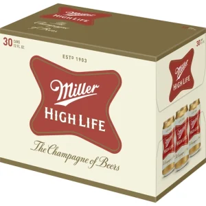 Miller High Life 12oz Can-30-PK