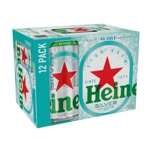 Heineken Silver 12oz Can-24-PK-(2x12)