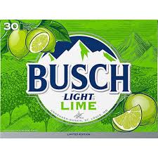 Busch Light Lime 12oz Can-30-PK